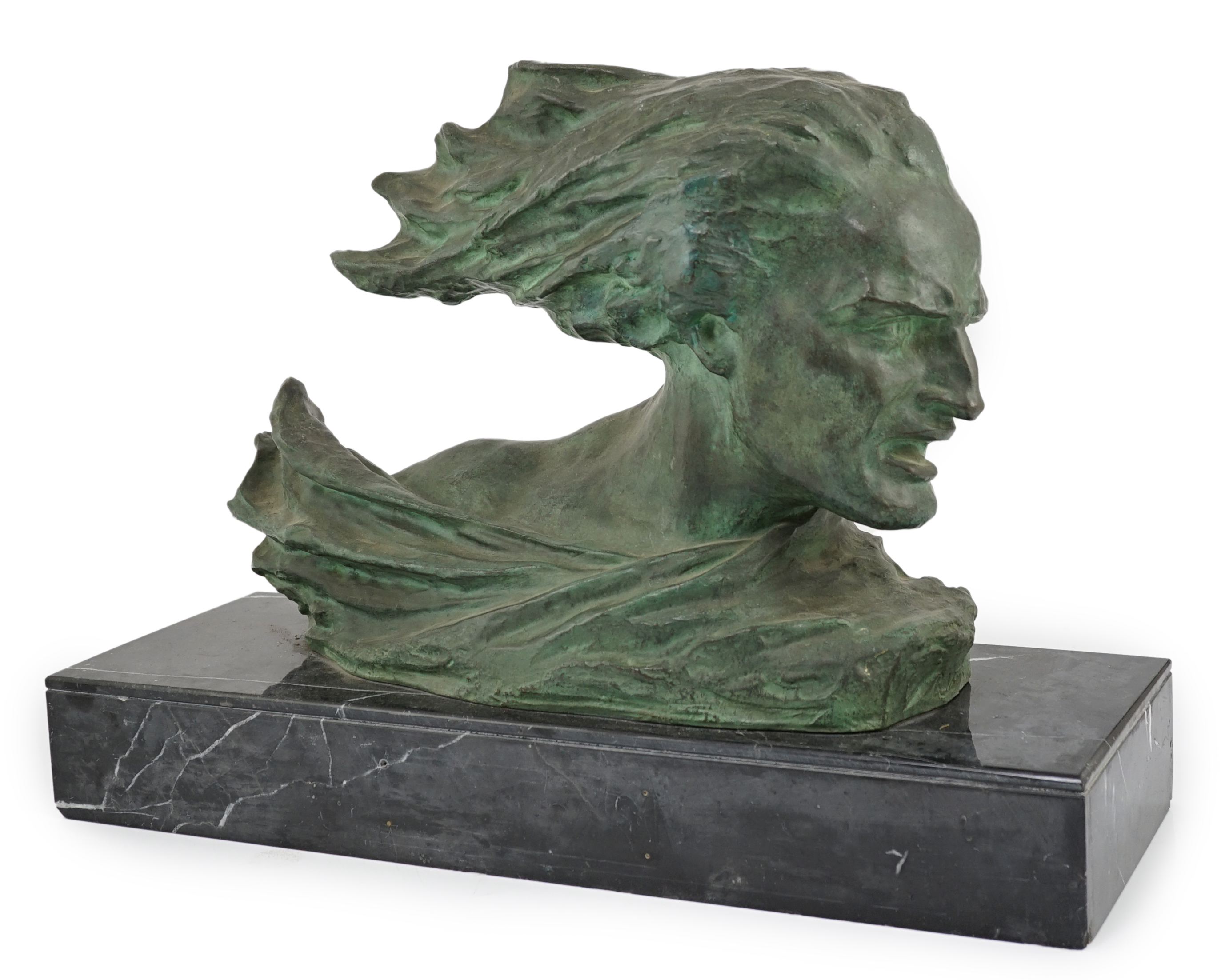 René Varnier, a French Art Deco bronze 'Speed'